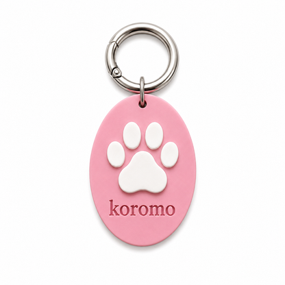 【予約販売】CUSTOM PAW TAG｜うちの子 肉球キーホルダー