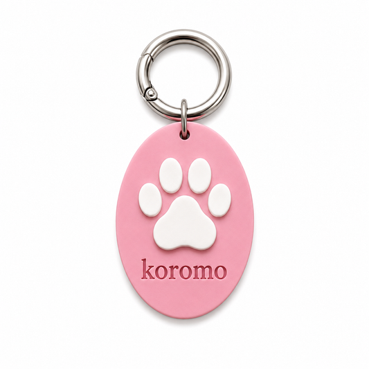 【予約販売】CUSTOM PAW TAG｜うちの子 肉球キーホルダー